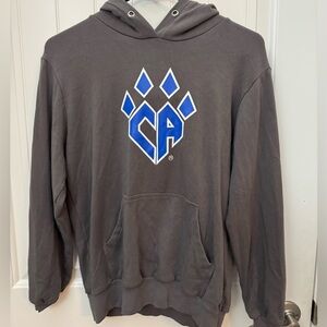 Cheer athletics Gray Hoodie youth large #97